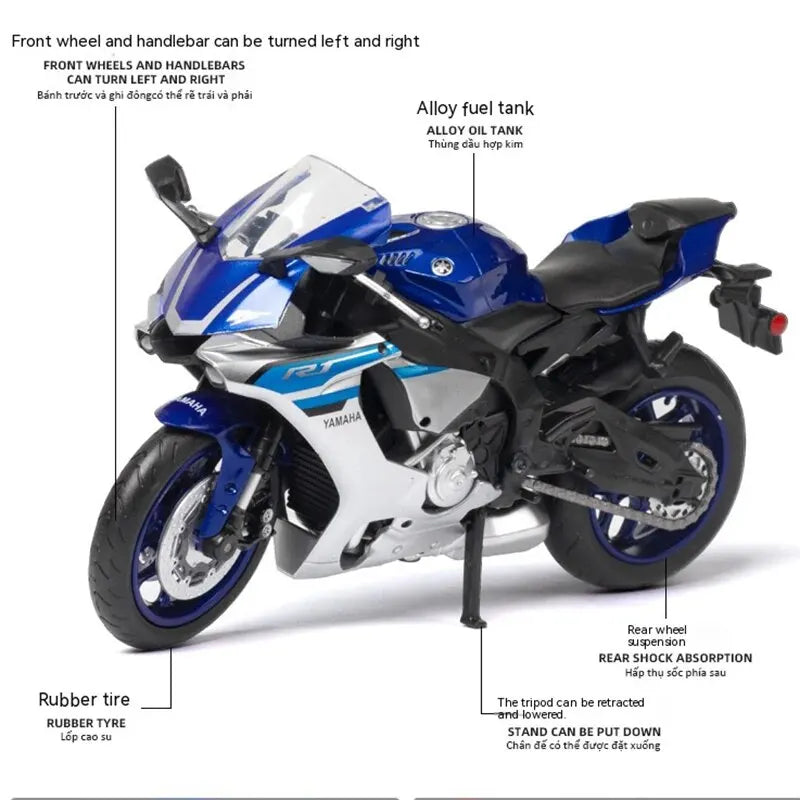1:12 YAMAHA YZF-R6 2020