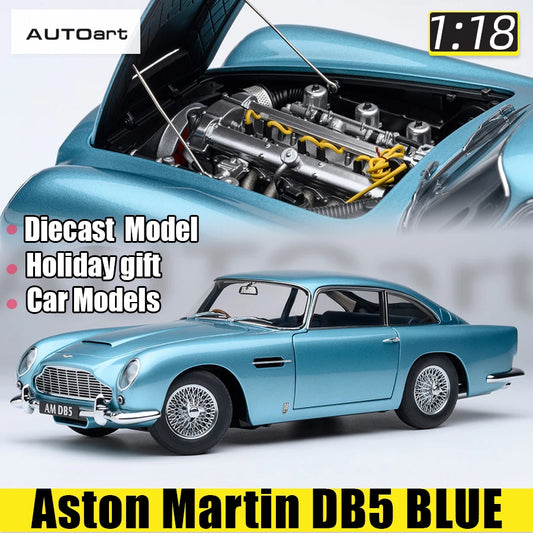 1:18 ASTON MARTIN DB5 (CARIBBEAN PEARL/BLUE)