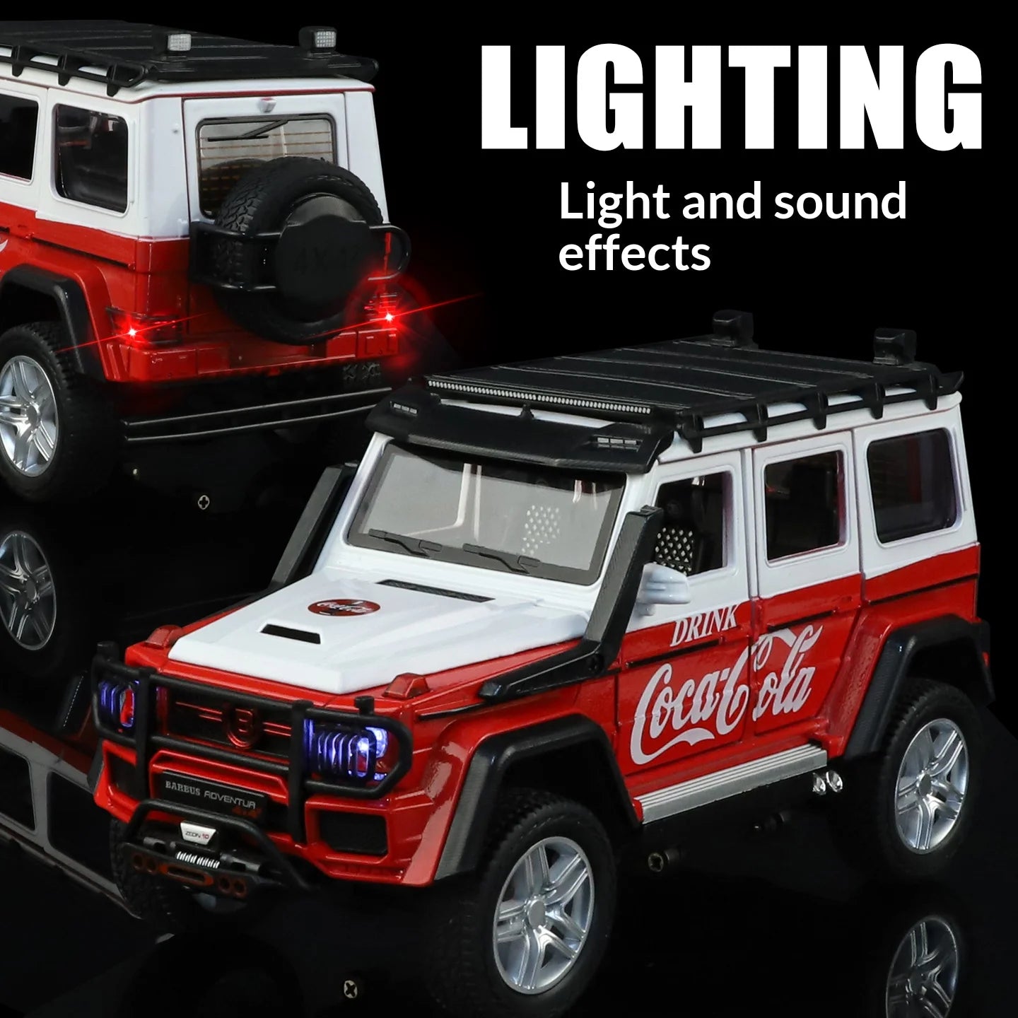 1:24 Mercedes-Benz G63 Coke version