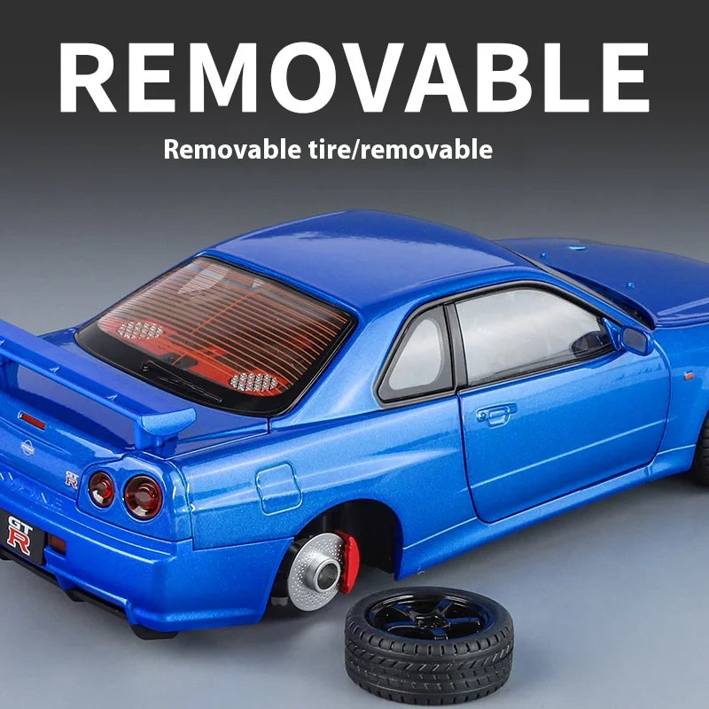 1:18 Nissan Skyline GT-R R34