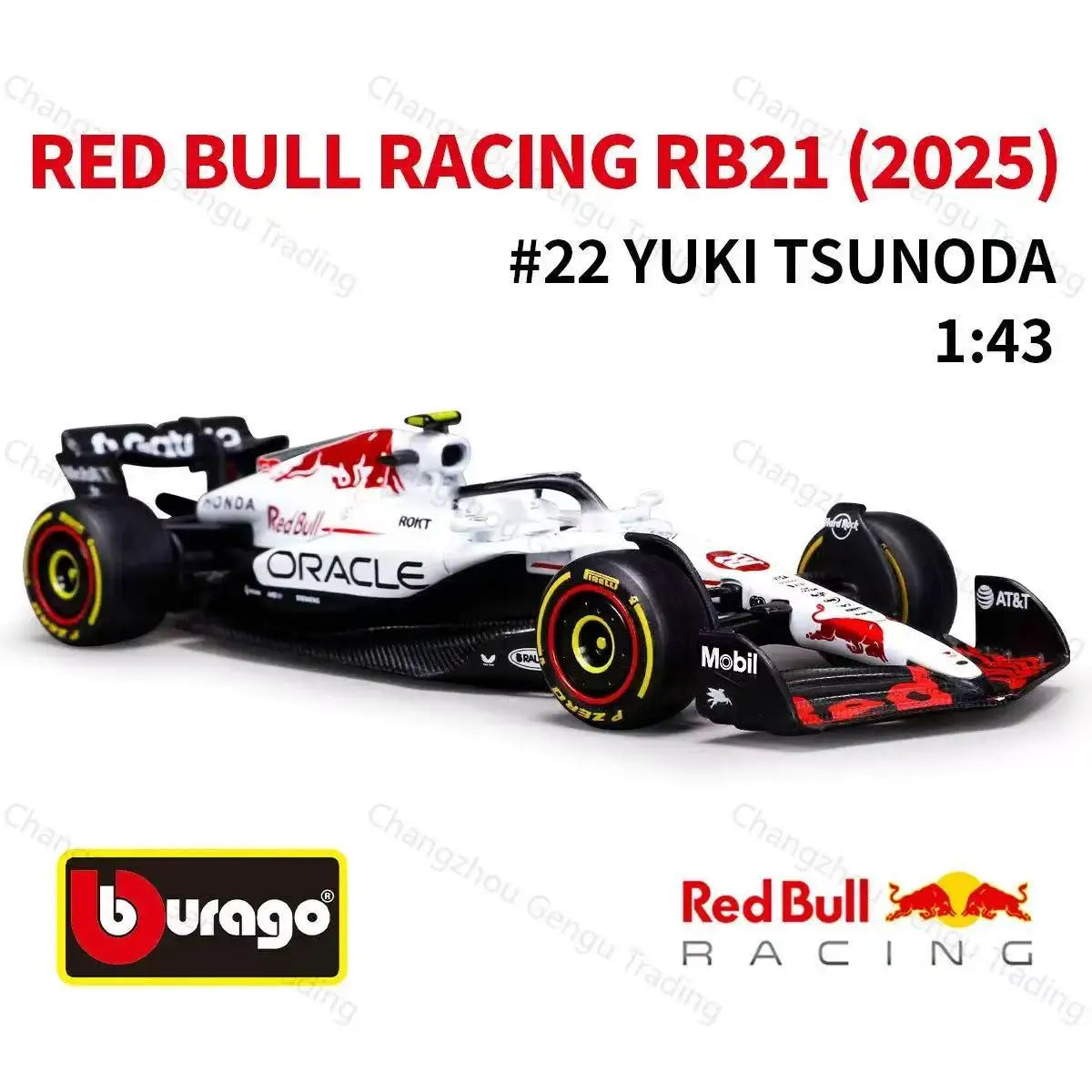 1:43 Red Bull Rb21 Rb 21 # 1 #22 Formula F1