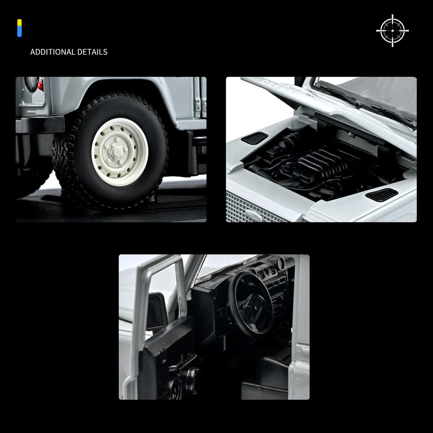 1:32 Land Range Rover Defender 90