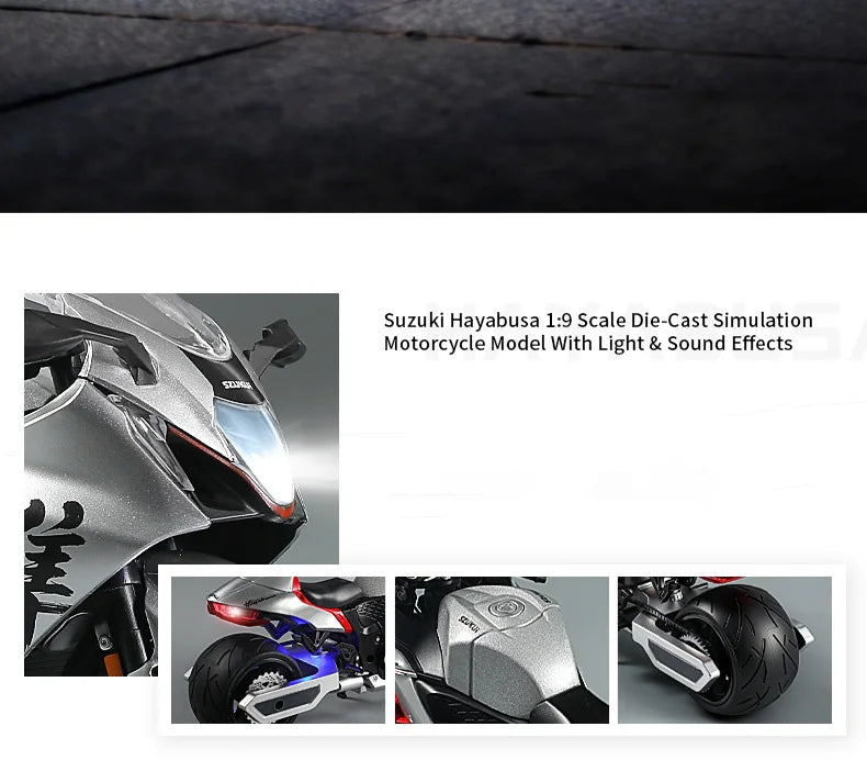 1:9 Suzuki Hayabusa GSX-1300R