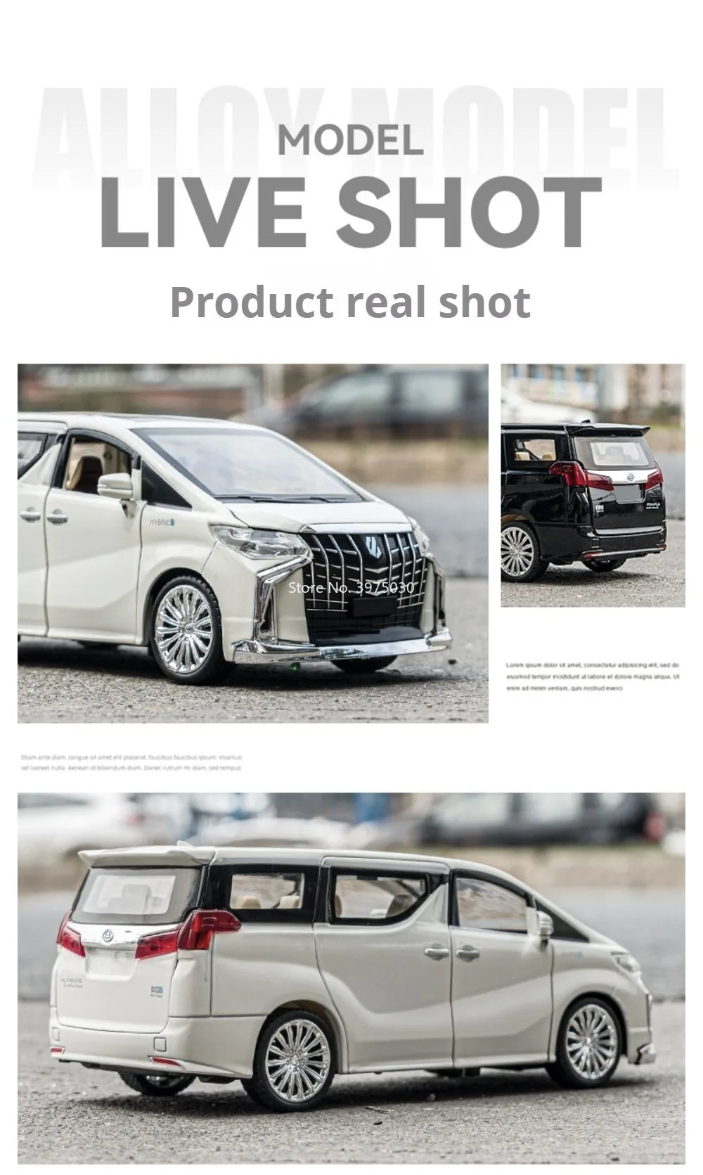 1:24 Lexus LM300H Key Control