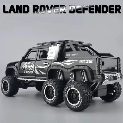 1:24 Land Rover Defender Six-Wheel