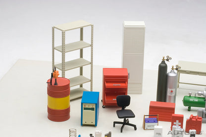 1:18 Garage kit set static display