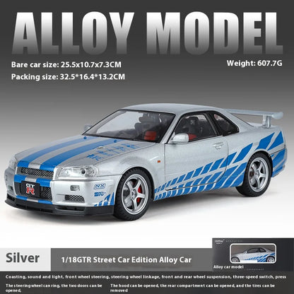 1:18 Nissan Skyline GT-R R34