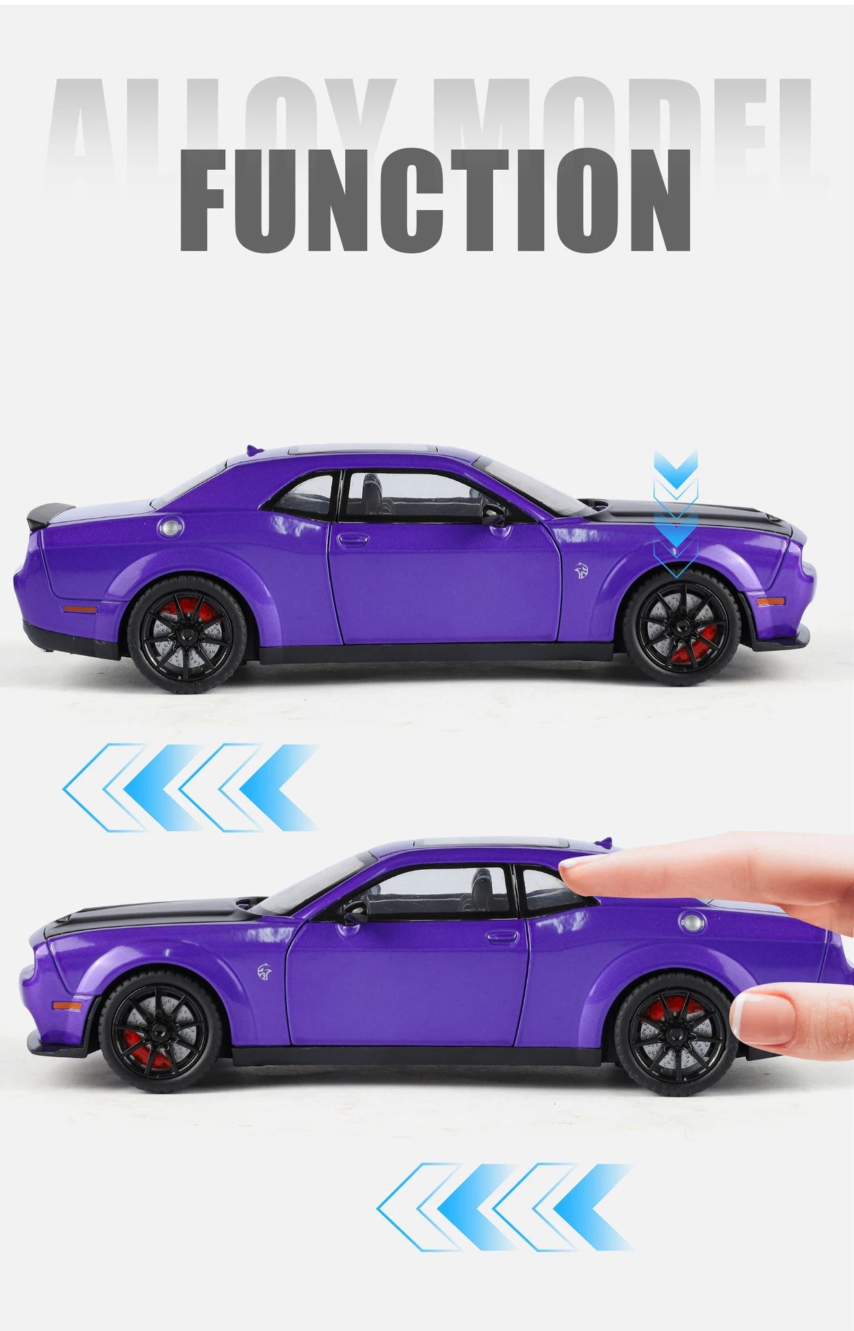 1:24 Dodge Challenger SRT Hellcat