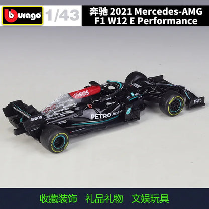 1:43 2021 F1 Mercedes-AMG W12 44# Lewis Hamilton 77#