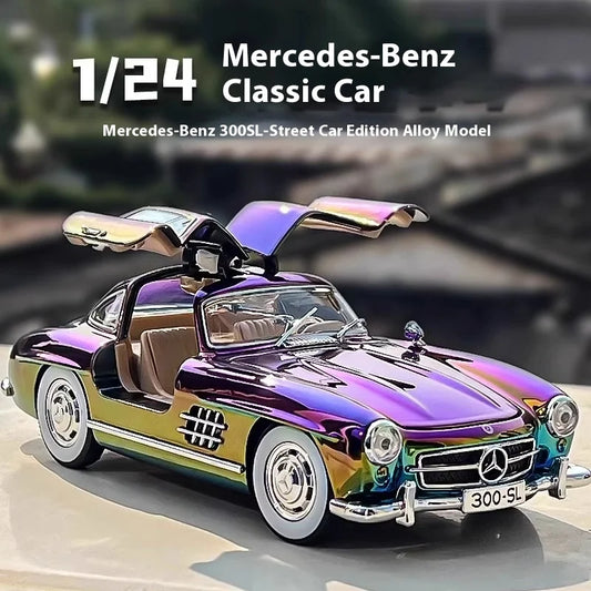 1:24 Mercedes-Benz 300SL Electroplated Version
