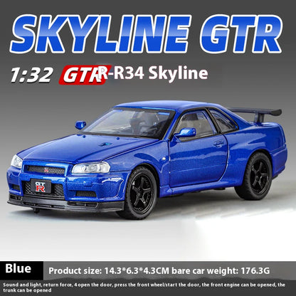 1:32 Nissan GTR R34 Skyline