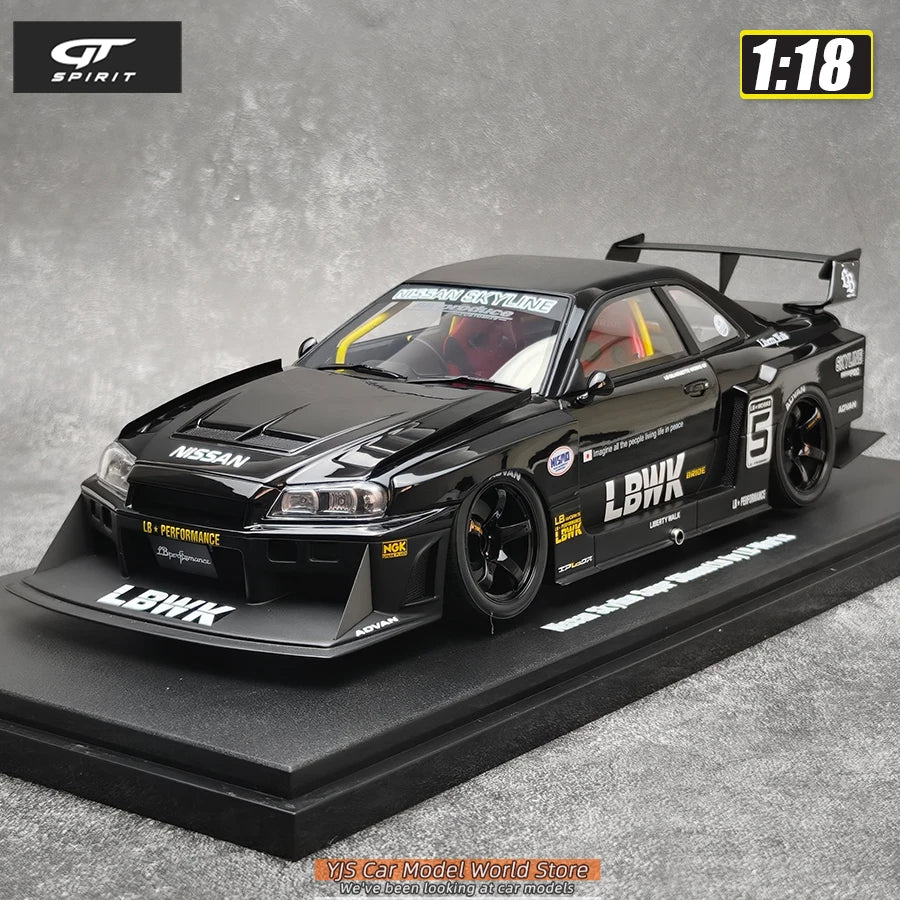 1:18 NISSAN Skyline GTR R34 Résine