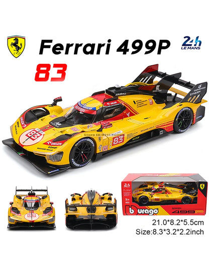 1:24  2024 Ferrari 499P LMH FORMULA RACING 250GTO FXXK 458