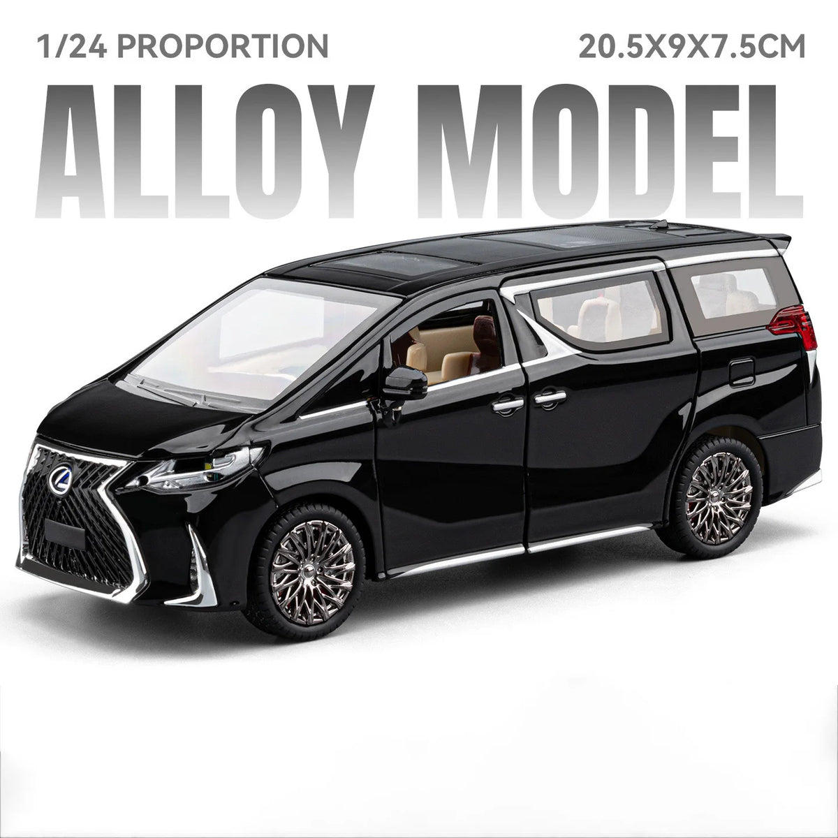 1:24 Lexus LM300H Key Control