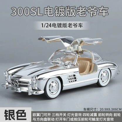 1:24 Mercedes-Benz 300SL Electroplated Version