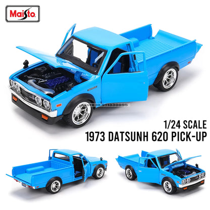 1:24 Nissan Datsun 1973 620 pickup red