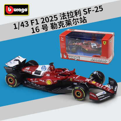 1:43 2025 Season Sf25 Sf 25 #16 #44 Formula 1