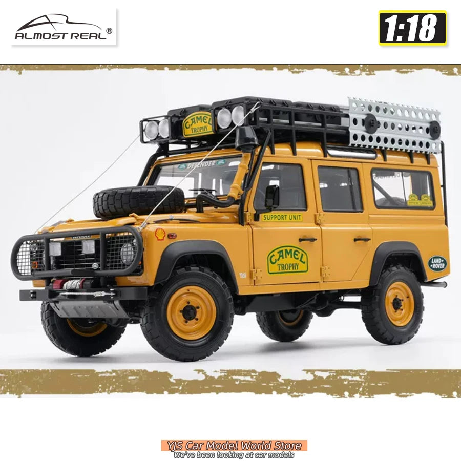 1:18 Land Rover Defender 110 "Camel Trophy" Unité de soutien Sabah-Malaisie 1993