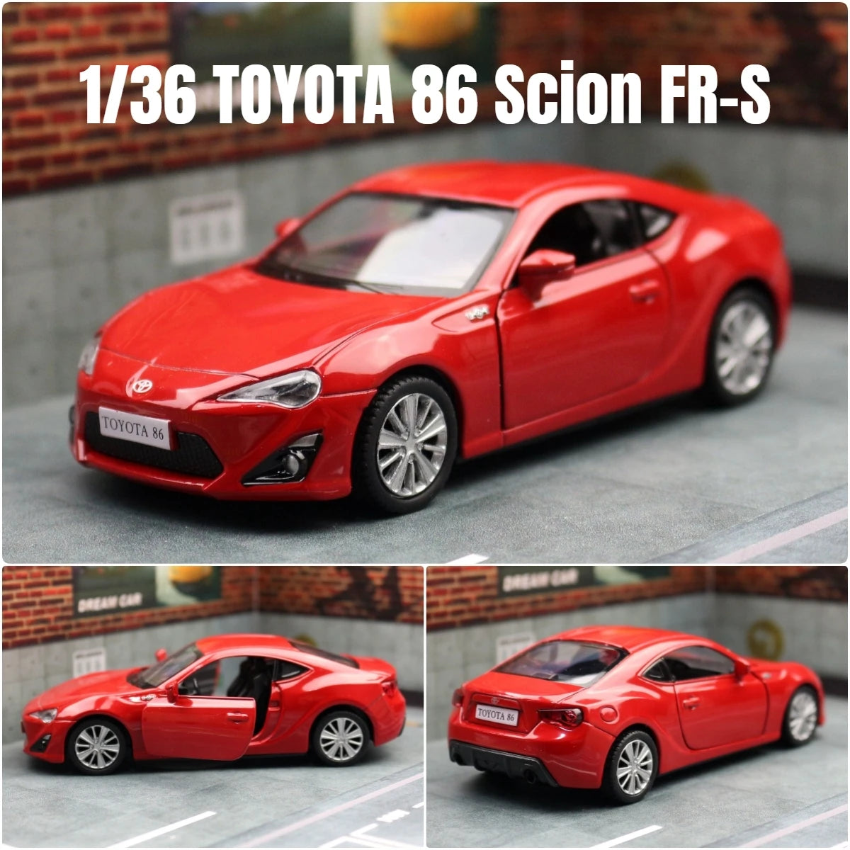 1:36 TOYOTA GT 86 Scion FR-S