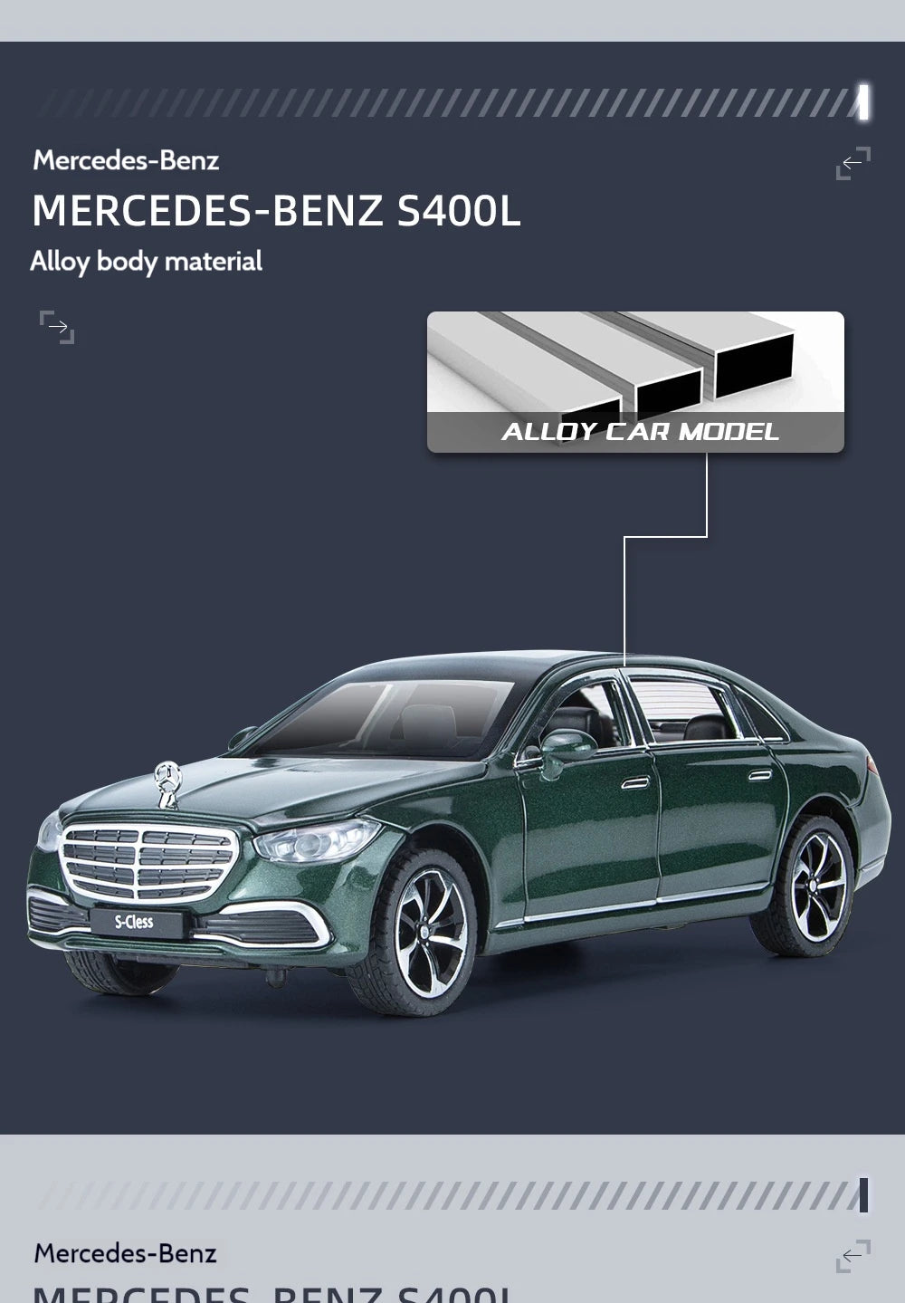 1:24 Mercedes Maybach S400