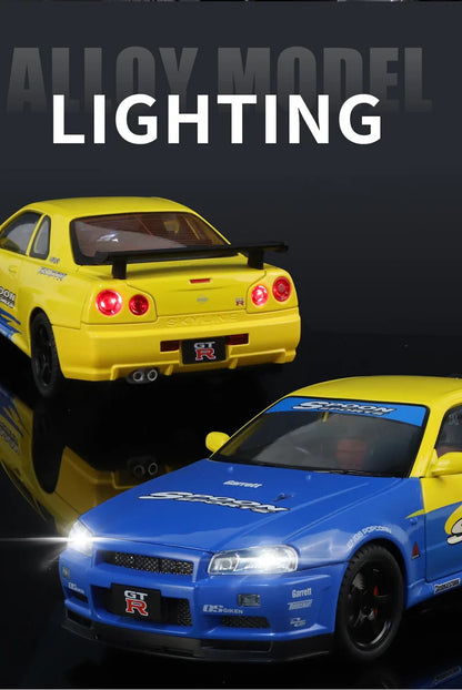 1:18 Nissan Skyline Ares GT-R GTR R34