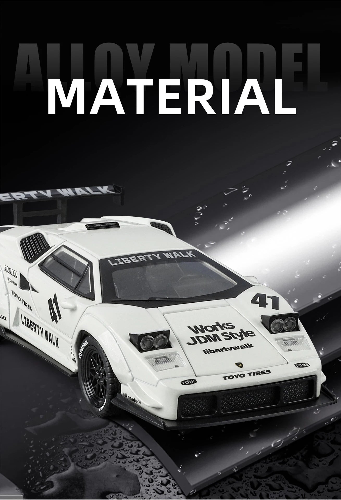 1:32 Lamborghini Countach LP5000