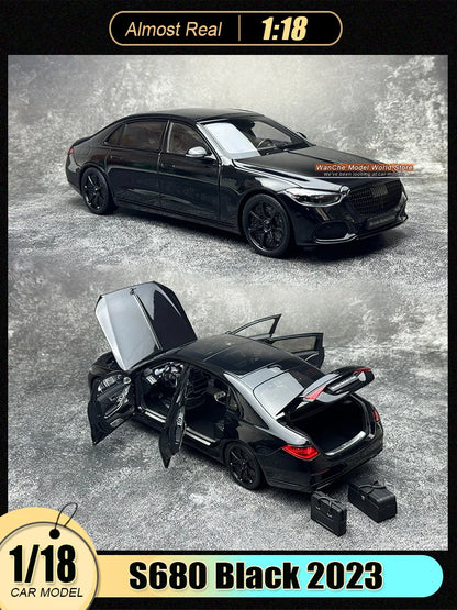 1:18 Mercedes-Benz Maybach S680 Black 2023
