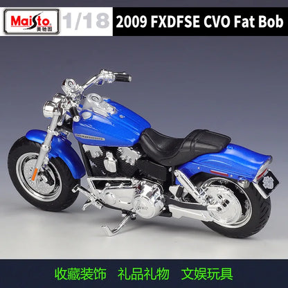 1:18 Harley 2009 Fxdfse Cvo Fat Bob Imitation