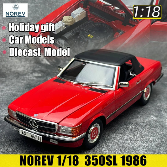 1:18 Mercedes-Benz 350SL 1986