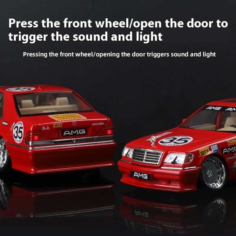 1:24 Mercedes-Benz S W140 320SEL Modified Version
