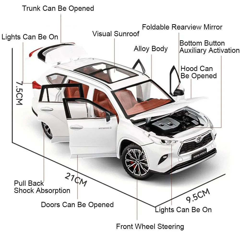 1:24 Toyota Highlander RAV4