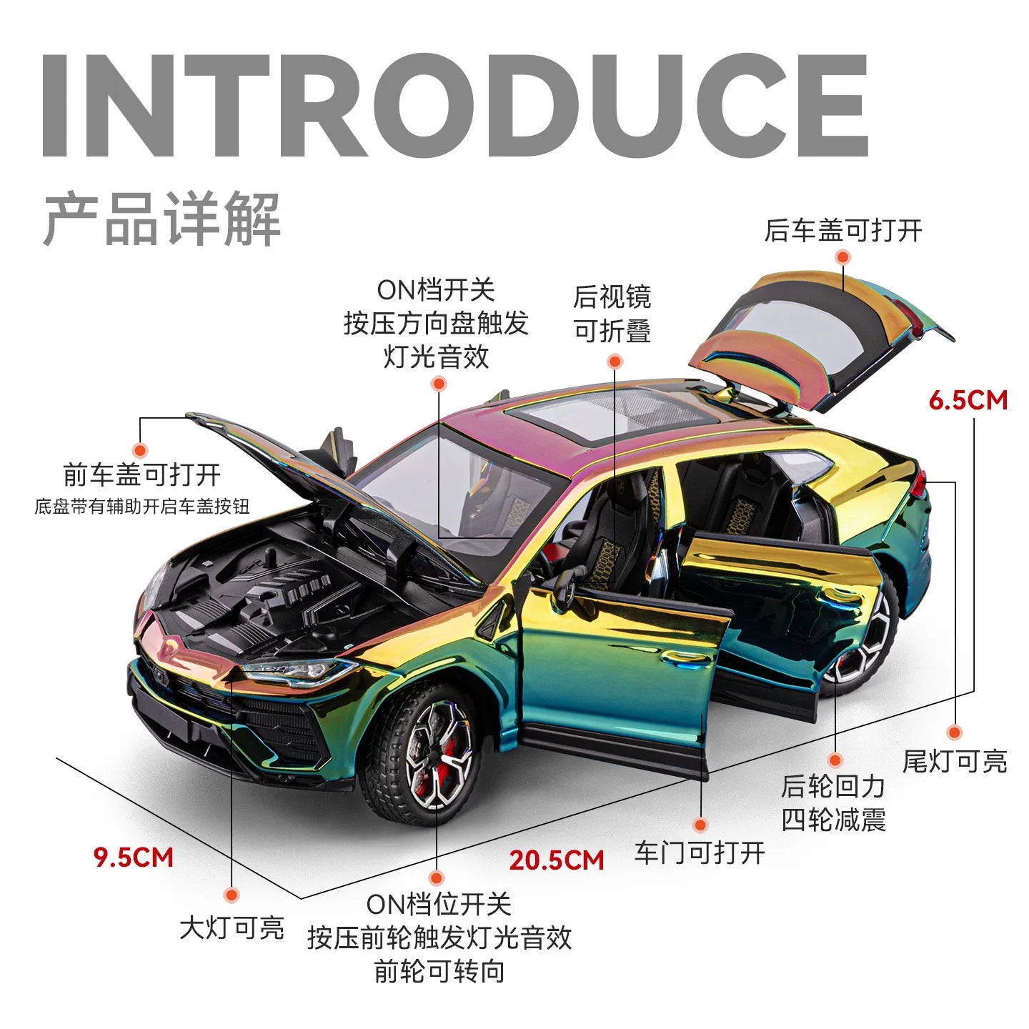 1:24 Lamborghini URUS Bison Mansory