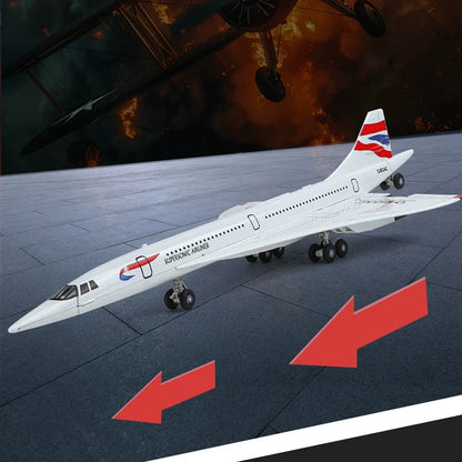 1:168 Concorde Supersonic Medium Range