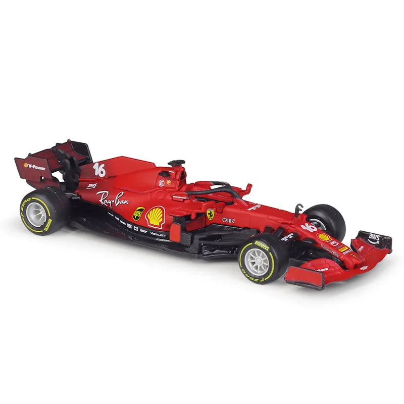 1:43 F1 Racing 2021 Season Ferrari Team Sf21 #16 #55