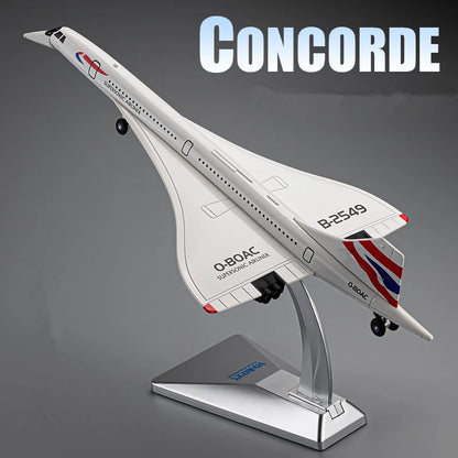 1:168 Concorde Supersonic Medium Range