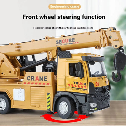 1:18 Large Metal Die-cast Crane
