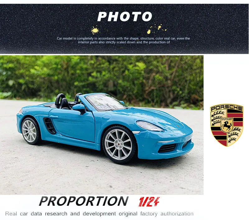 1:24 Porsche 718 Boxster