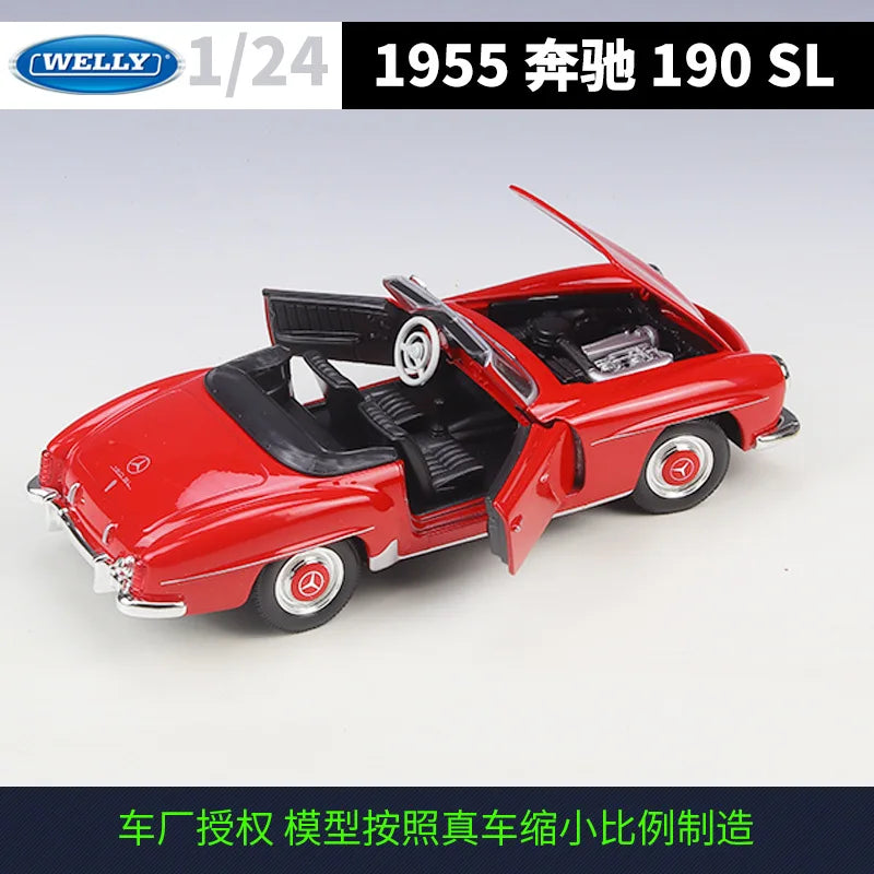 1:24 1955 Mercedes-benz 190 Sl