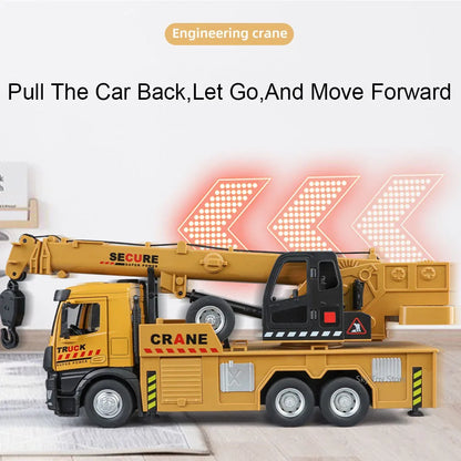 1:24 Crane Mixer Truck