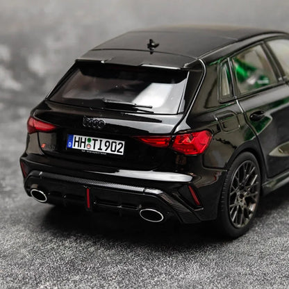 1:18 Audi RS3 2025 Black A3