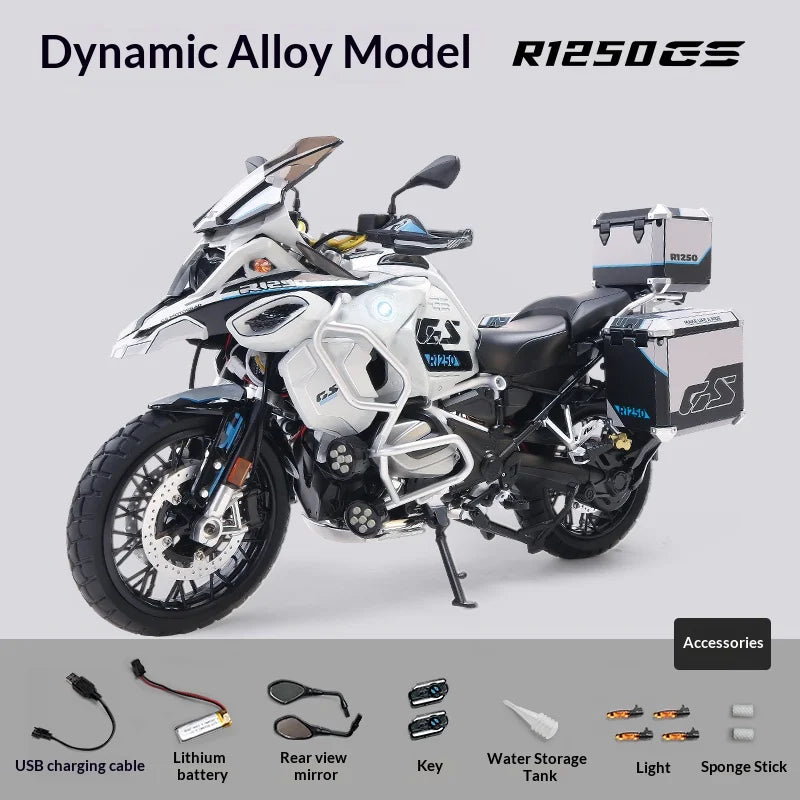 1:7 BMW R1250GS spray motorcycle