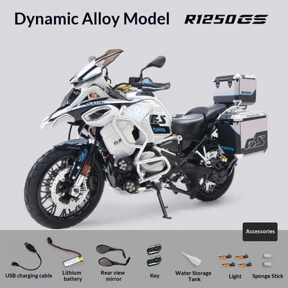 1:7 BMW R1250GS spray motorcycle