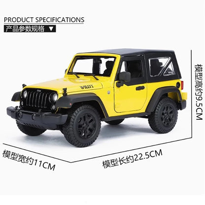 Maisto 1:18 2014 JEEP Wrangler alloy car model crafts decoration collection toy tools gift models Multiple styles