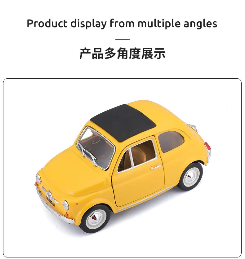 1:24 Fiat 500 Faux