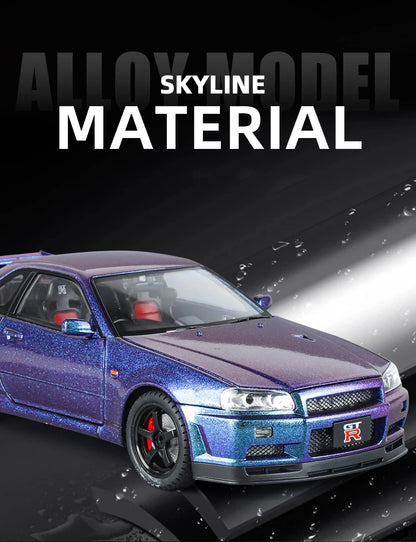 1:18 GTR GT-R R34 Skyline Ares