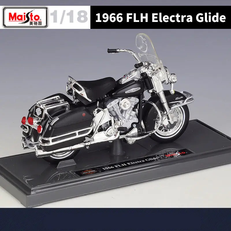 1:18 Harley 1966 FLH Electra Glide
