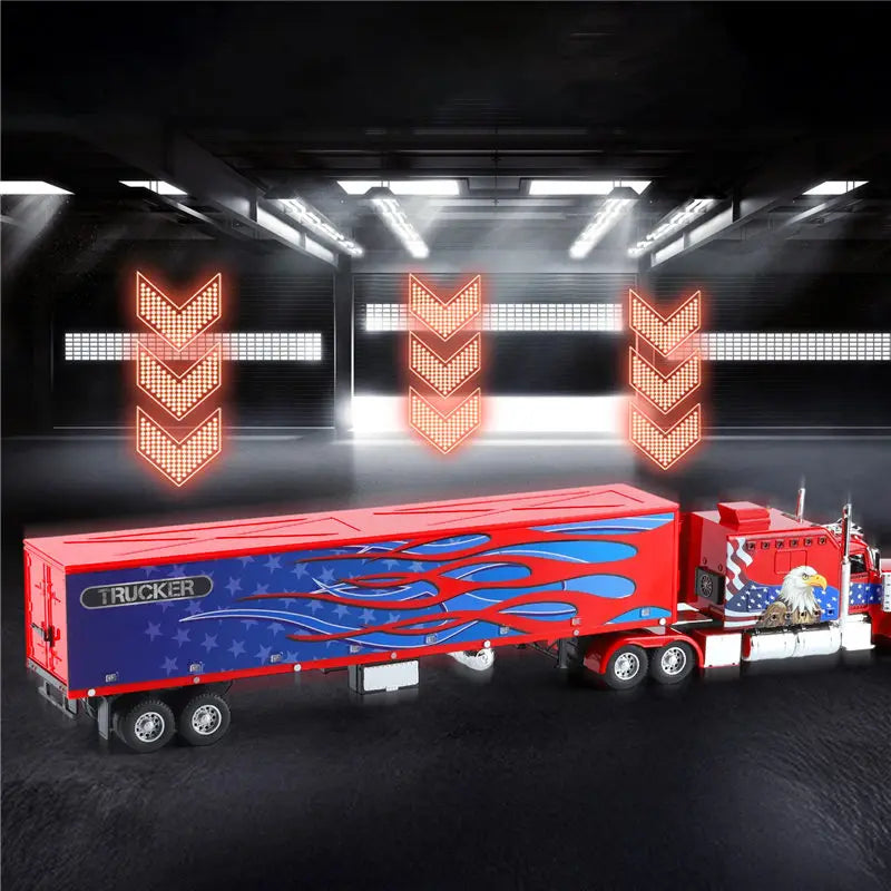 1:24 Heavy Semi Trailer Truck Head