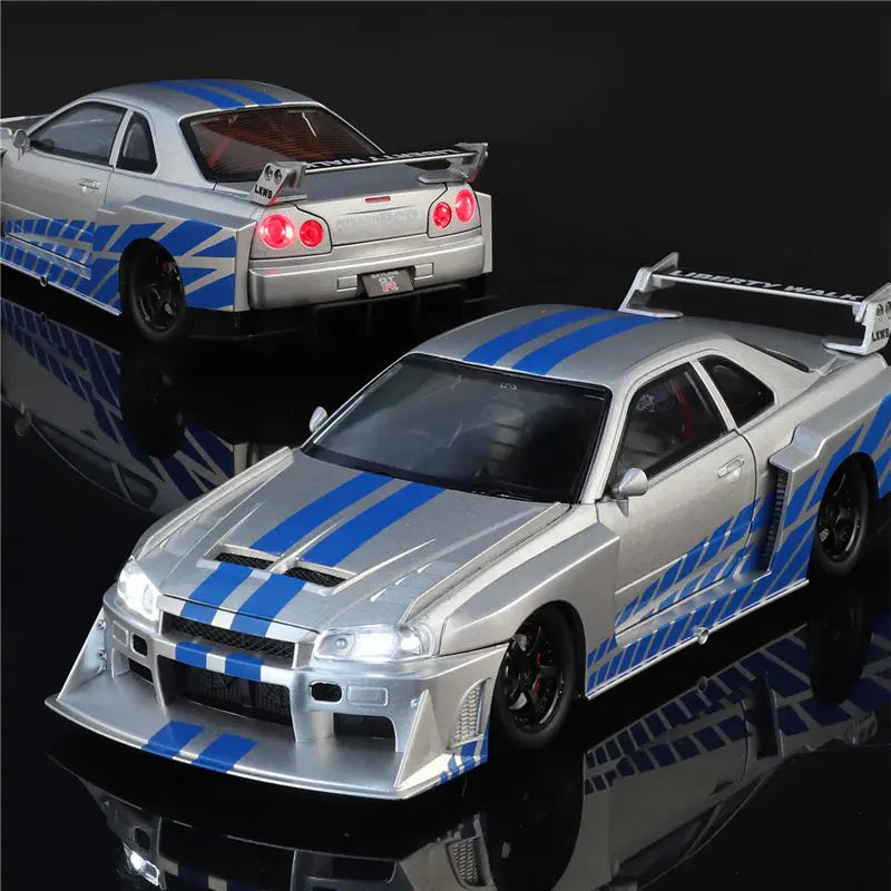 1:24 Skyline Ares Silvia GT-R R34