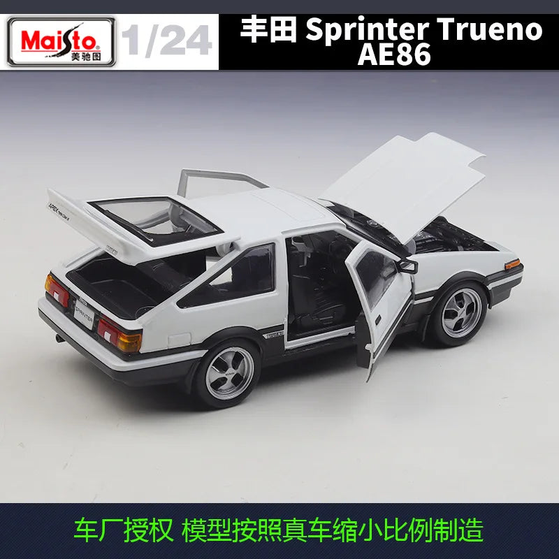1:24 Toyota Sprinter Trueno Ae86