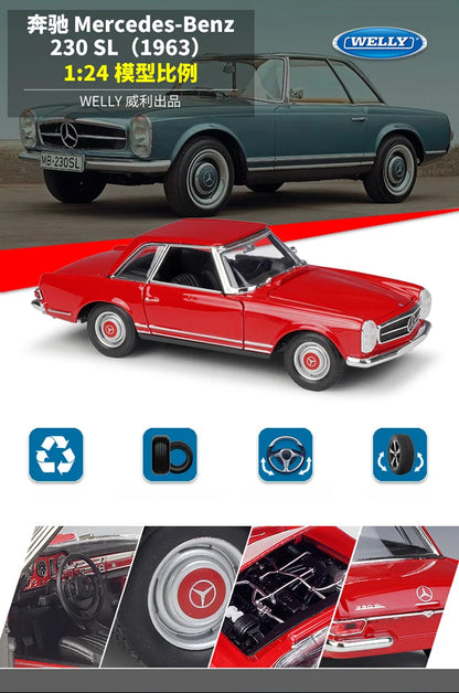 1:24 Mercedes-Benz 230SL